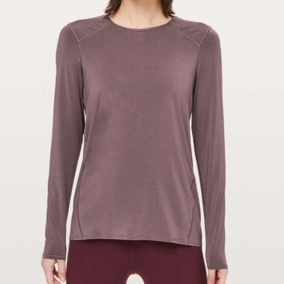 ❤️FINAL SALE❤️ Lululemon Timeless Twist Long Sleeve- Antique Bark - Picture 2 of 8